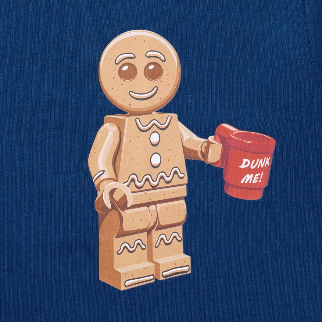 T-shirt met peperkoekmannetje – kinderen