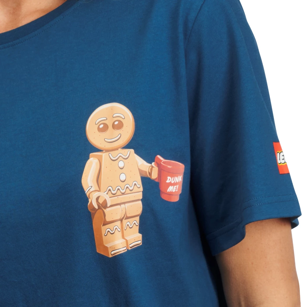 T-shirt met peperkoekmannetje – volwassenen