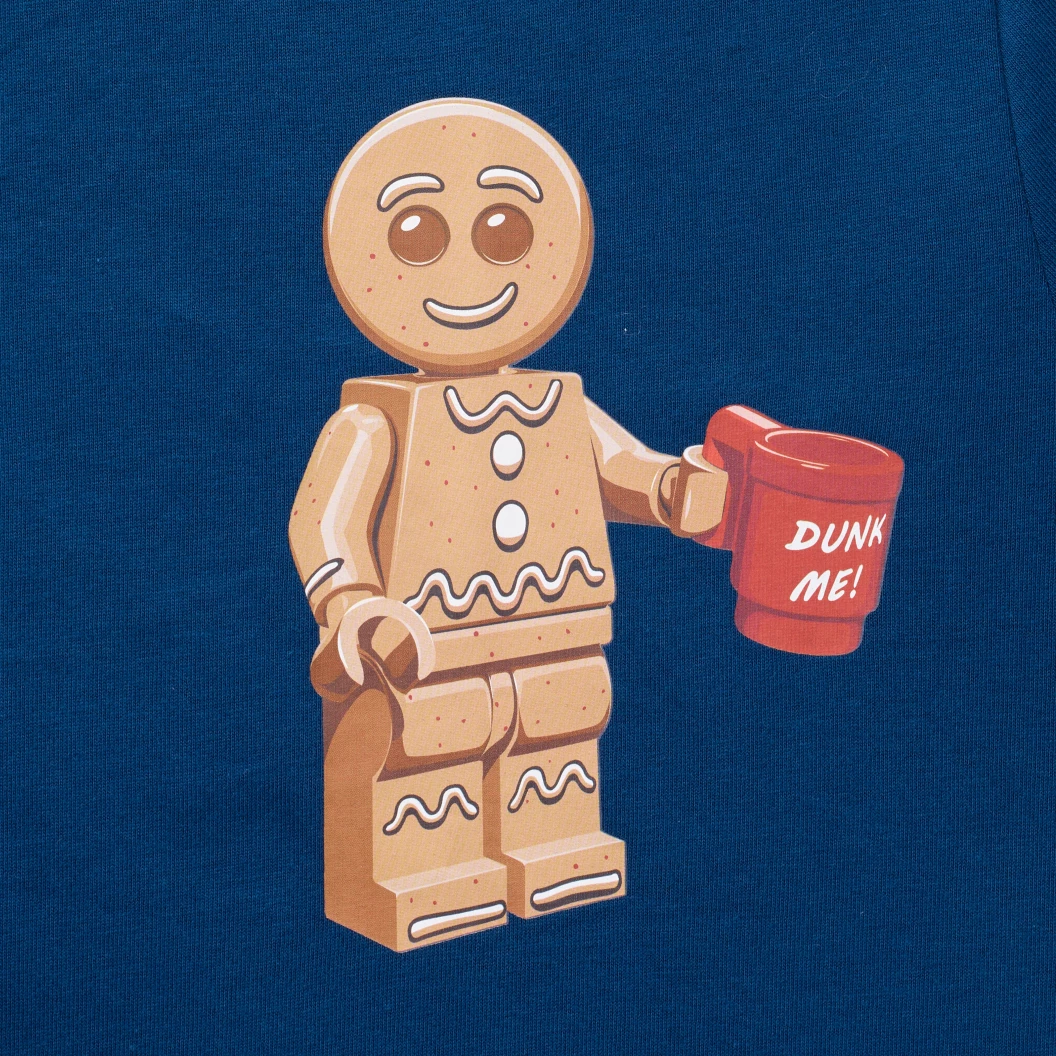 T-shirt met peperkoekmannetje – volwassenen