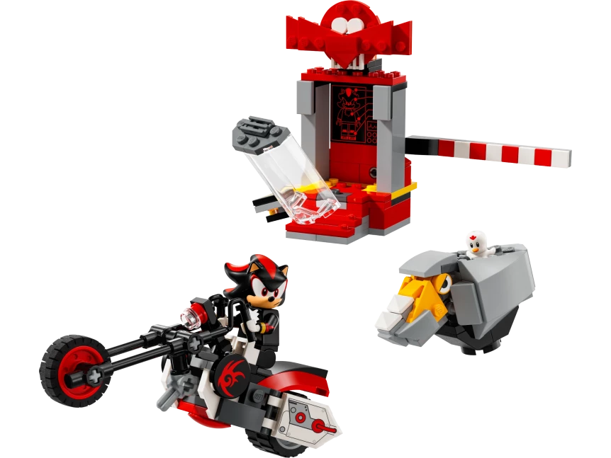 Shadow the Hedgehog ontsnapping