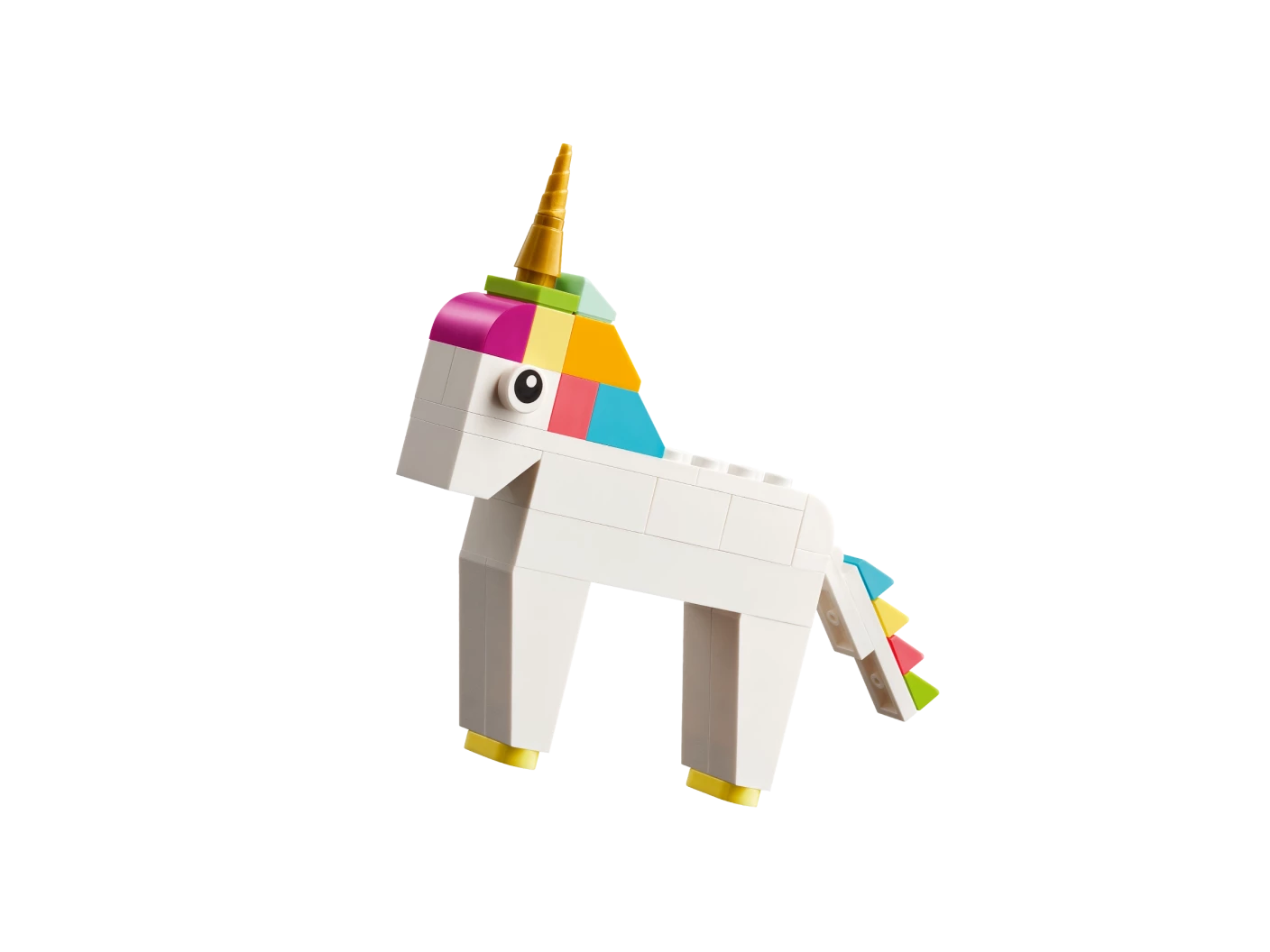 Kleurrijke creatieve opbergdoos