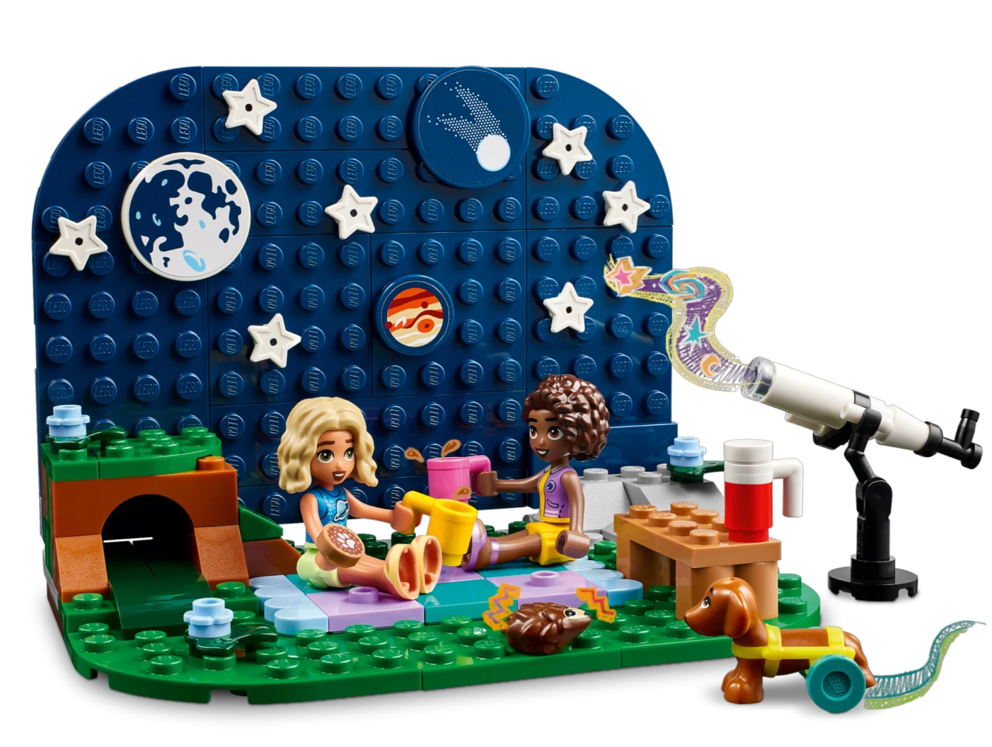 Astronomisch kampeervoertuig