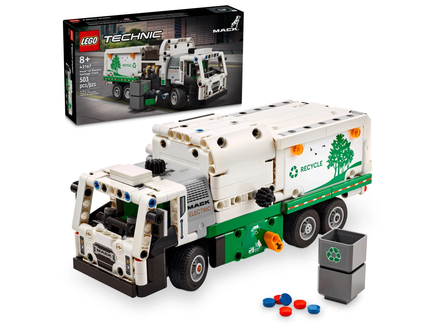Mack® LR Electric vuilniswagen