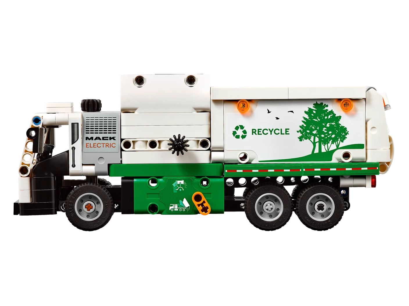 Mack® LR Electric vuilniswagen