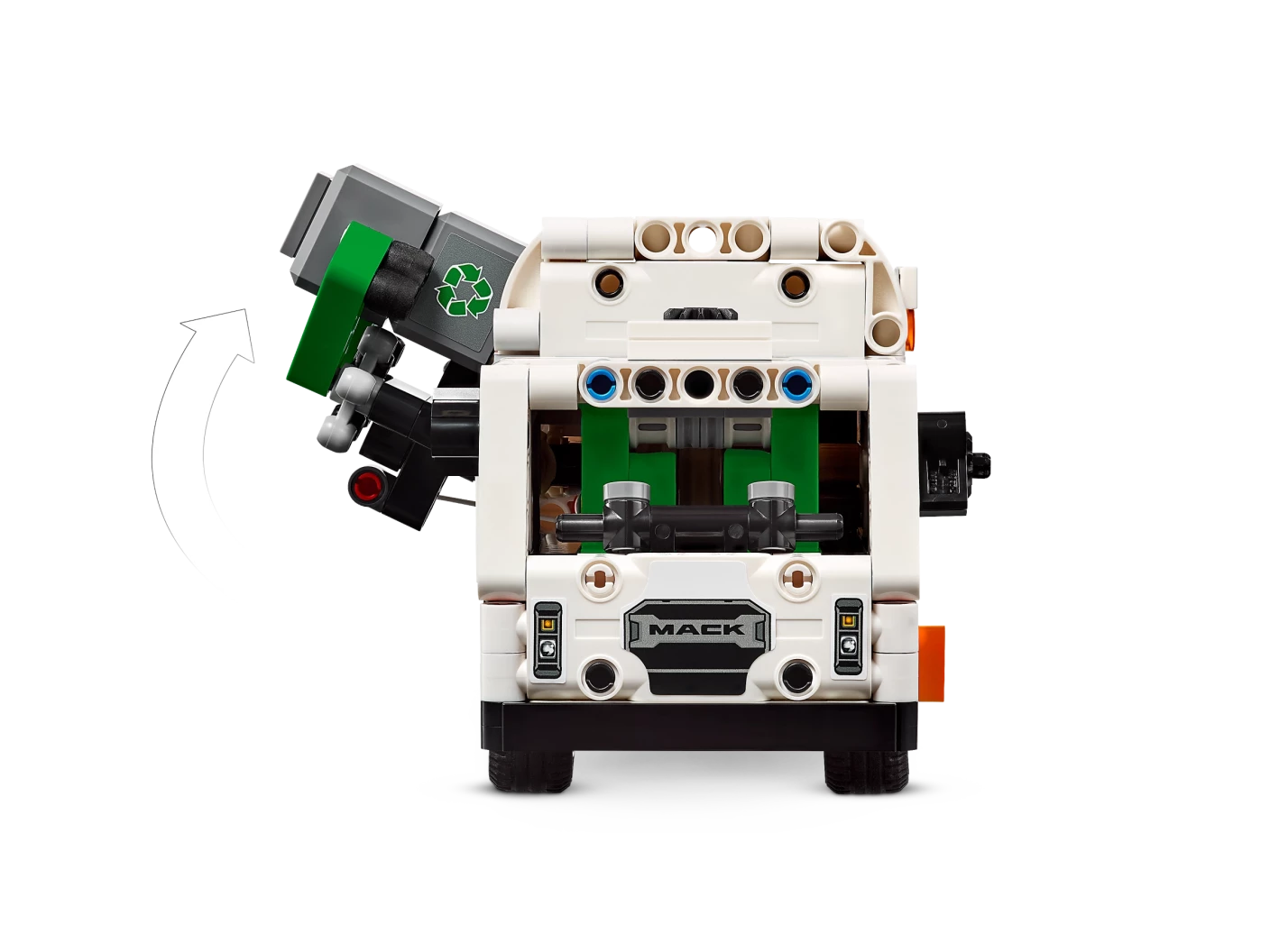 Mack® LR Electric vuilniswagen