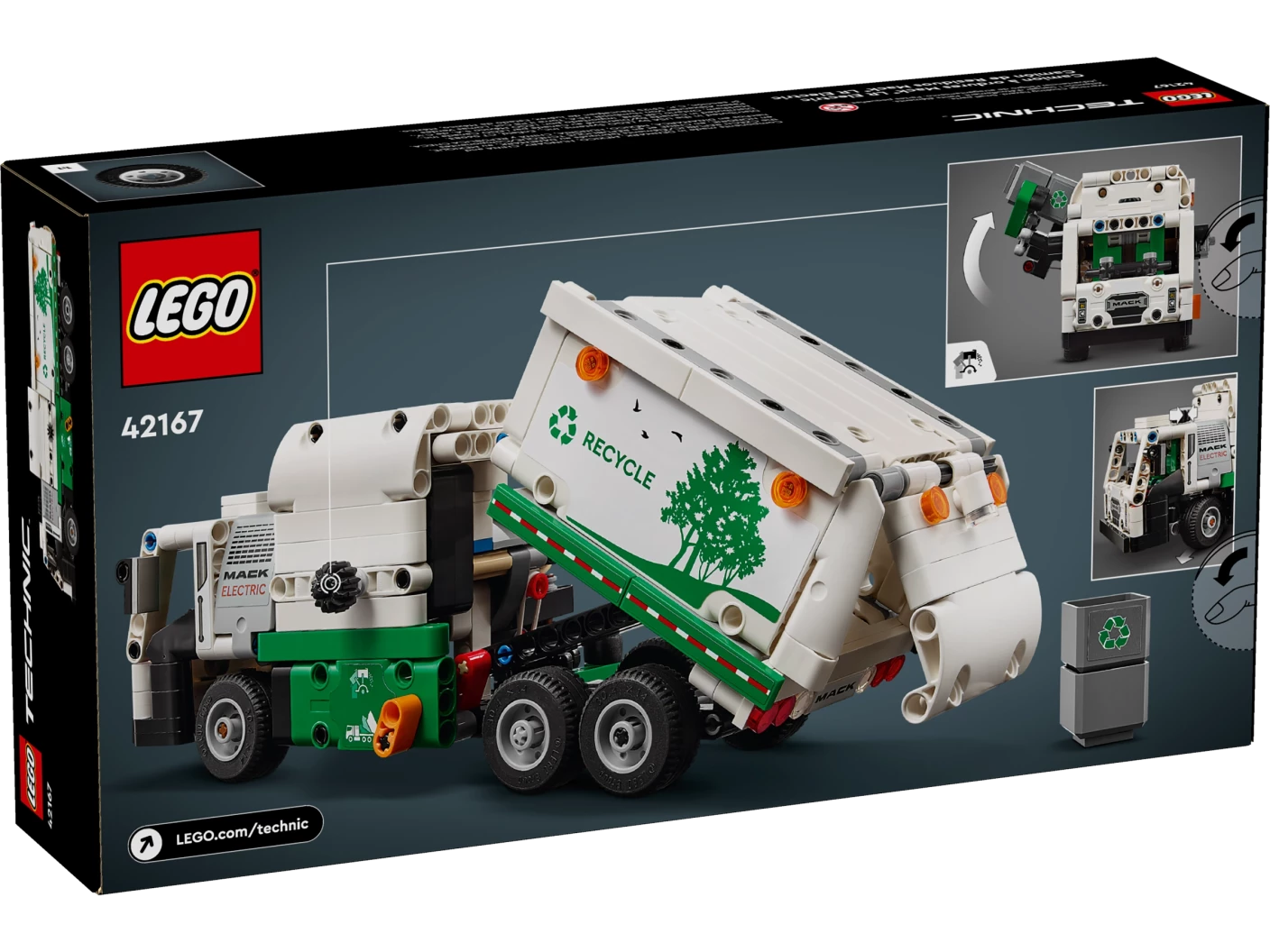 Mack® LR Electric vuilniswagen