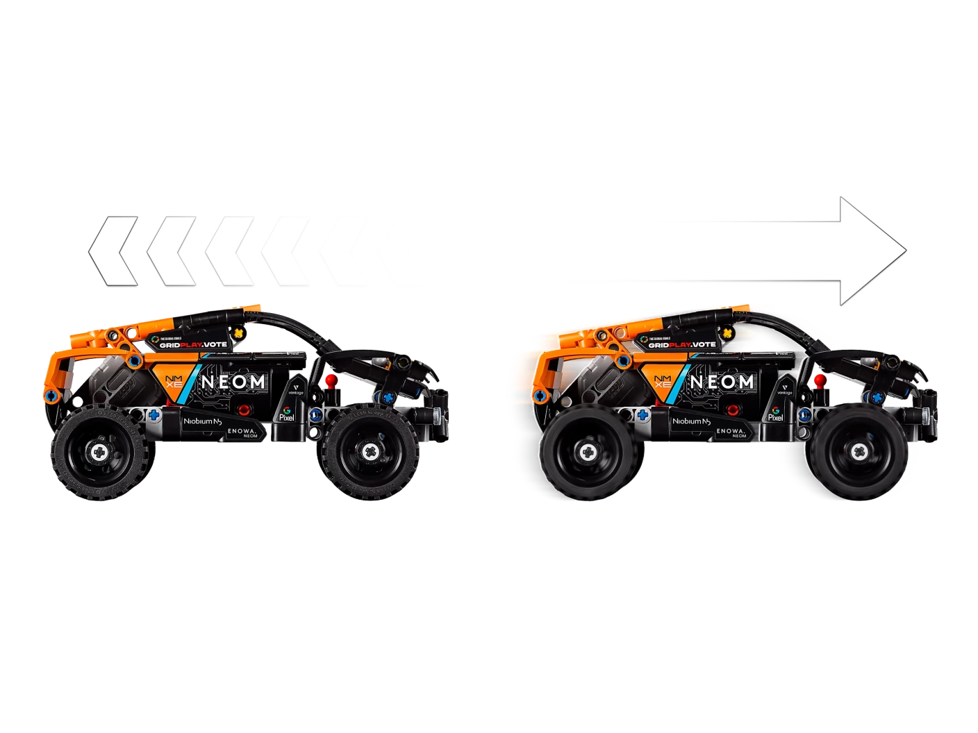 NEOM McLaren Extreme E racewagen