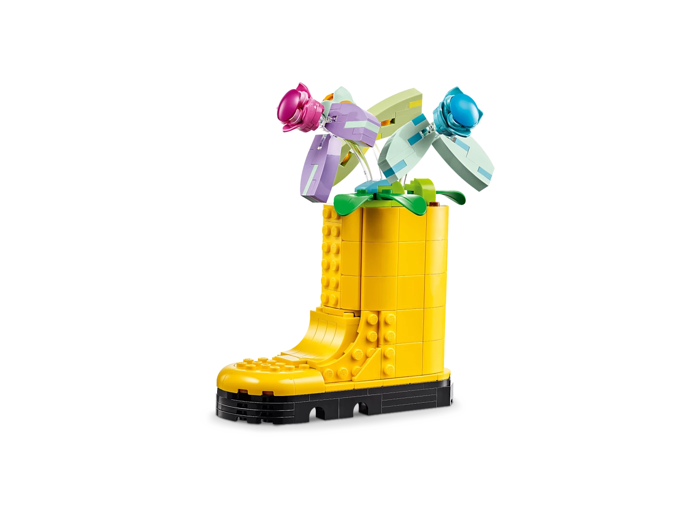 Bloemen in gieter