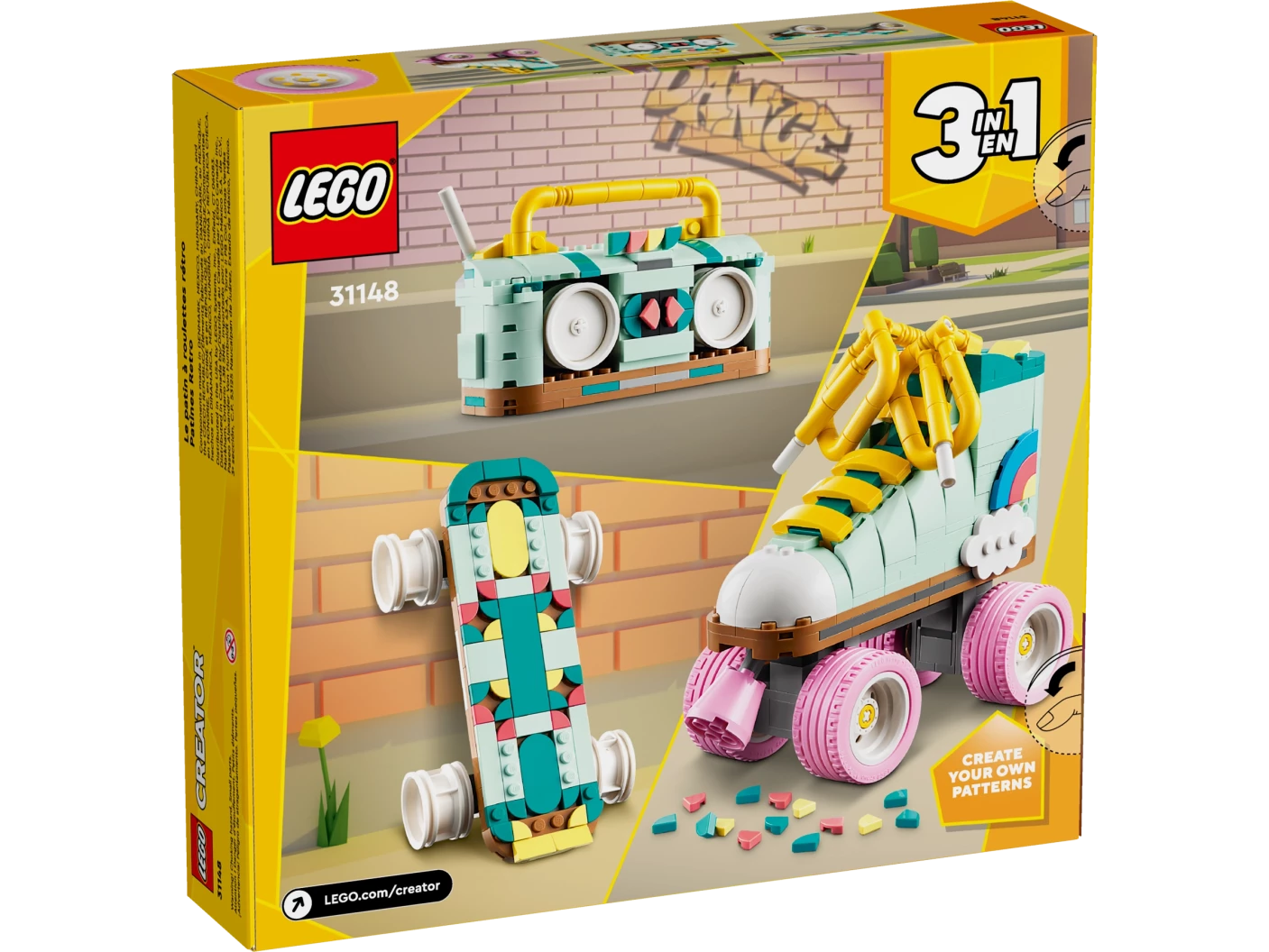 Retro rolschaats