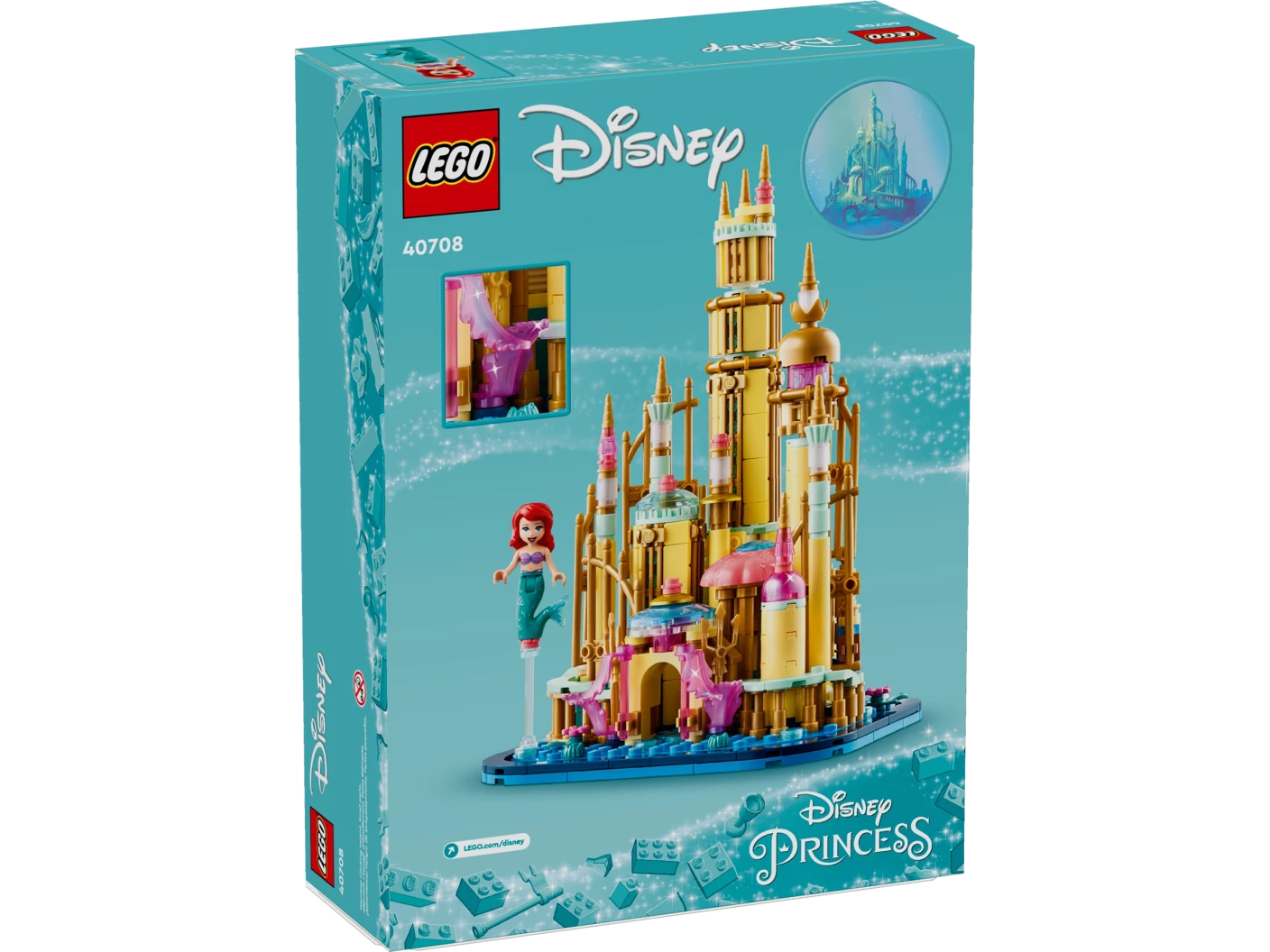 Mini Disney kasteel van Ariël