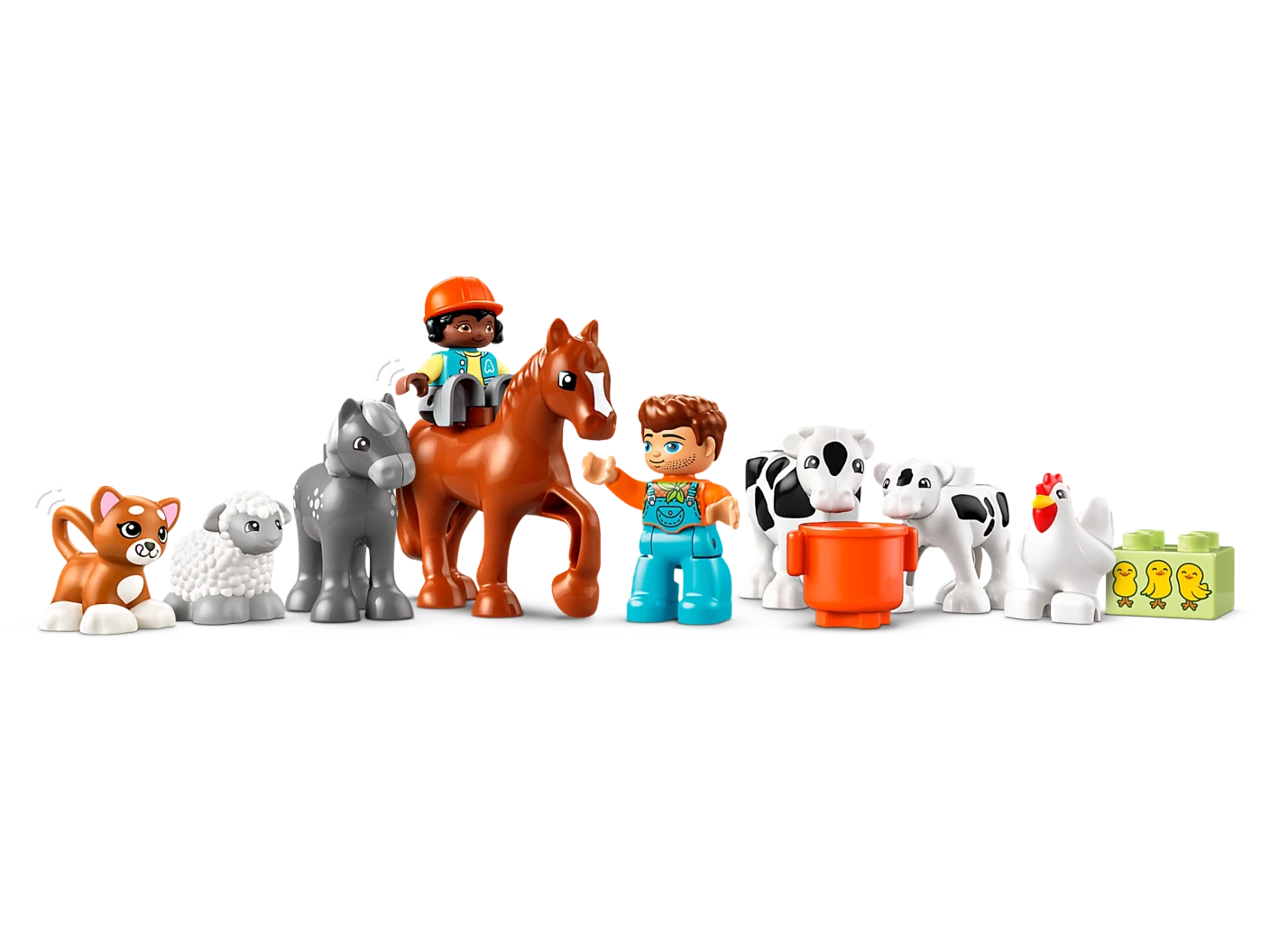 Dieren verzorgen op de boerderij