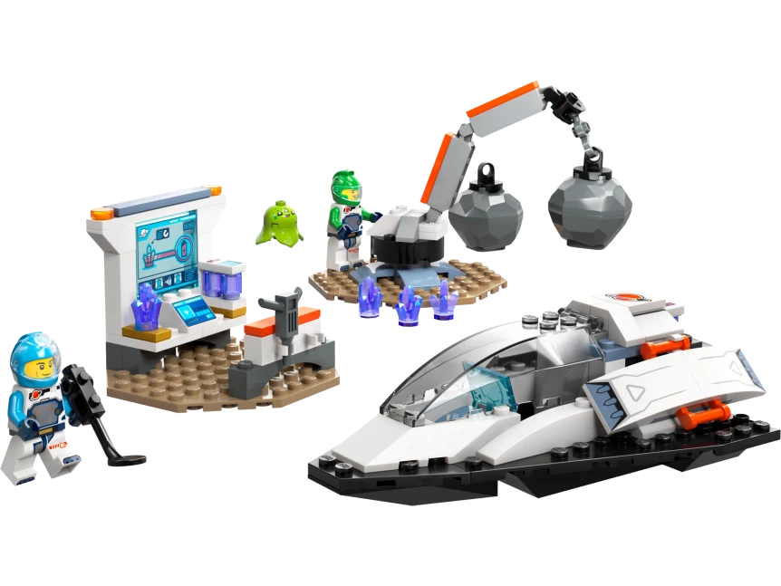 Ruimteschip en ontdekking van asteroïde