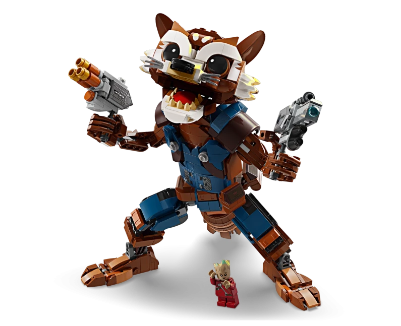 Rocket en Baby Groot