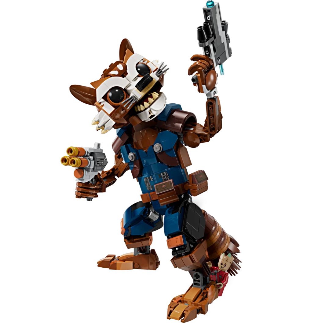 Rocket en Baby Groot
