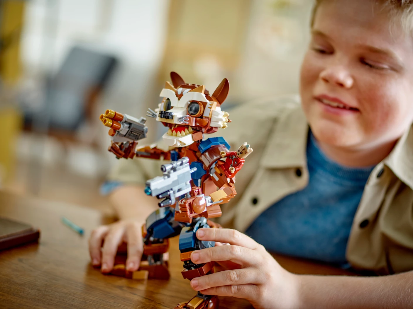 Rocket en Baby Groot