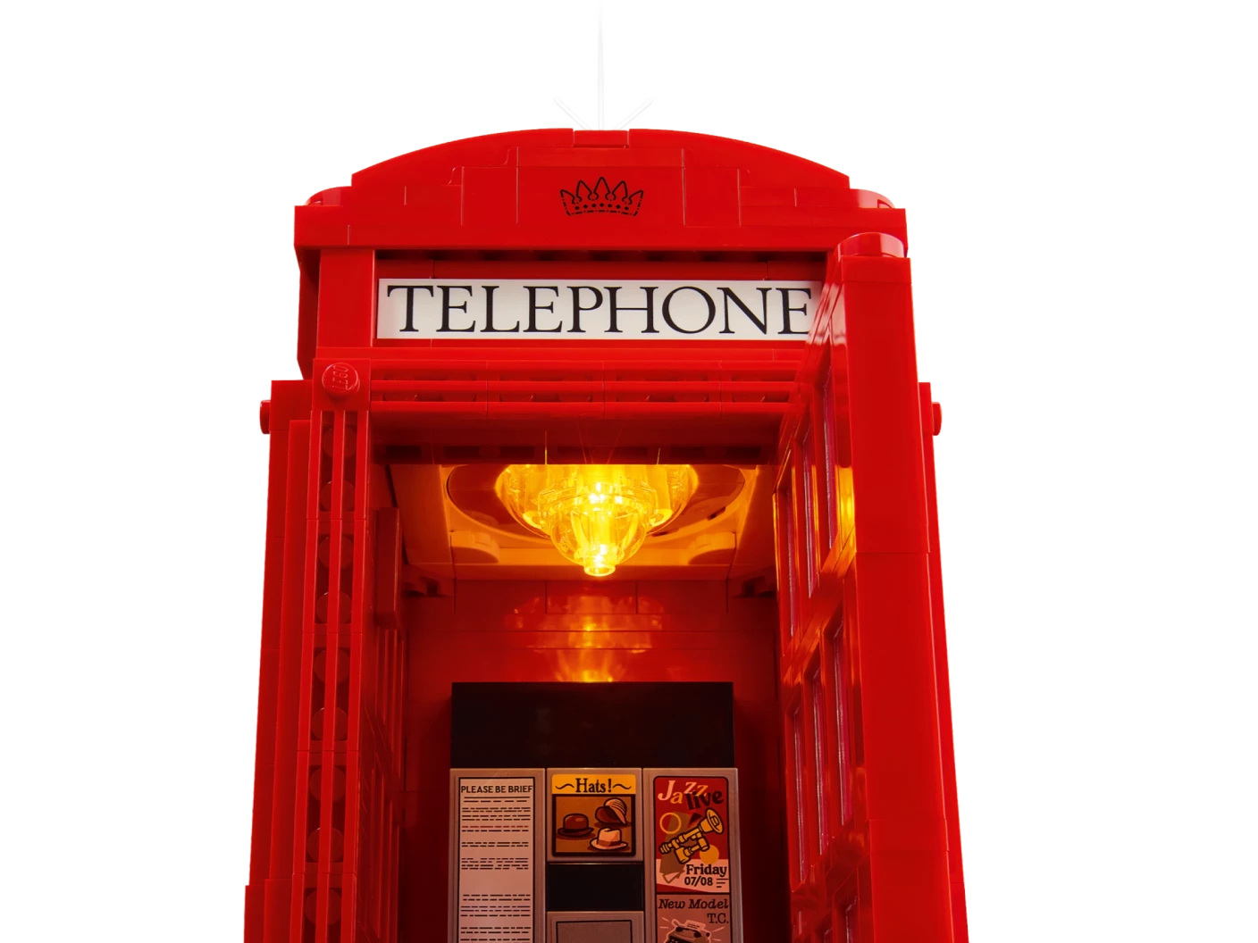 Rode Londense telefooncel