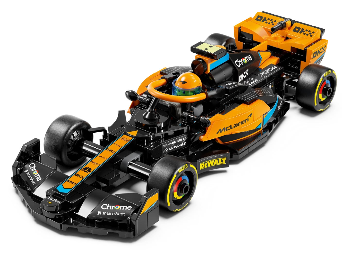 McLaren Formule 1 racewagen 2023