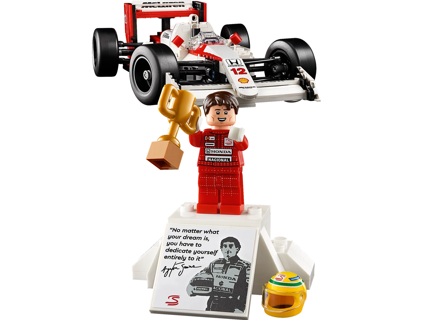 McLaren MP4/4 en Ayrton Senna