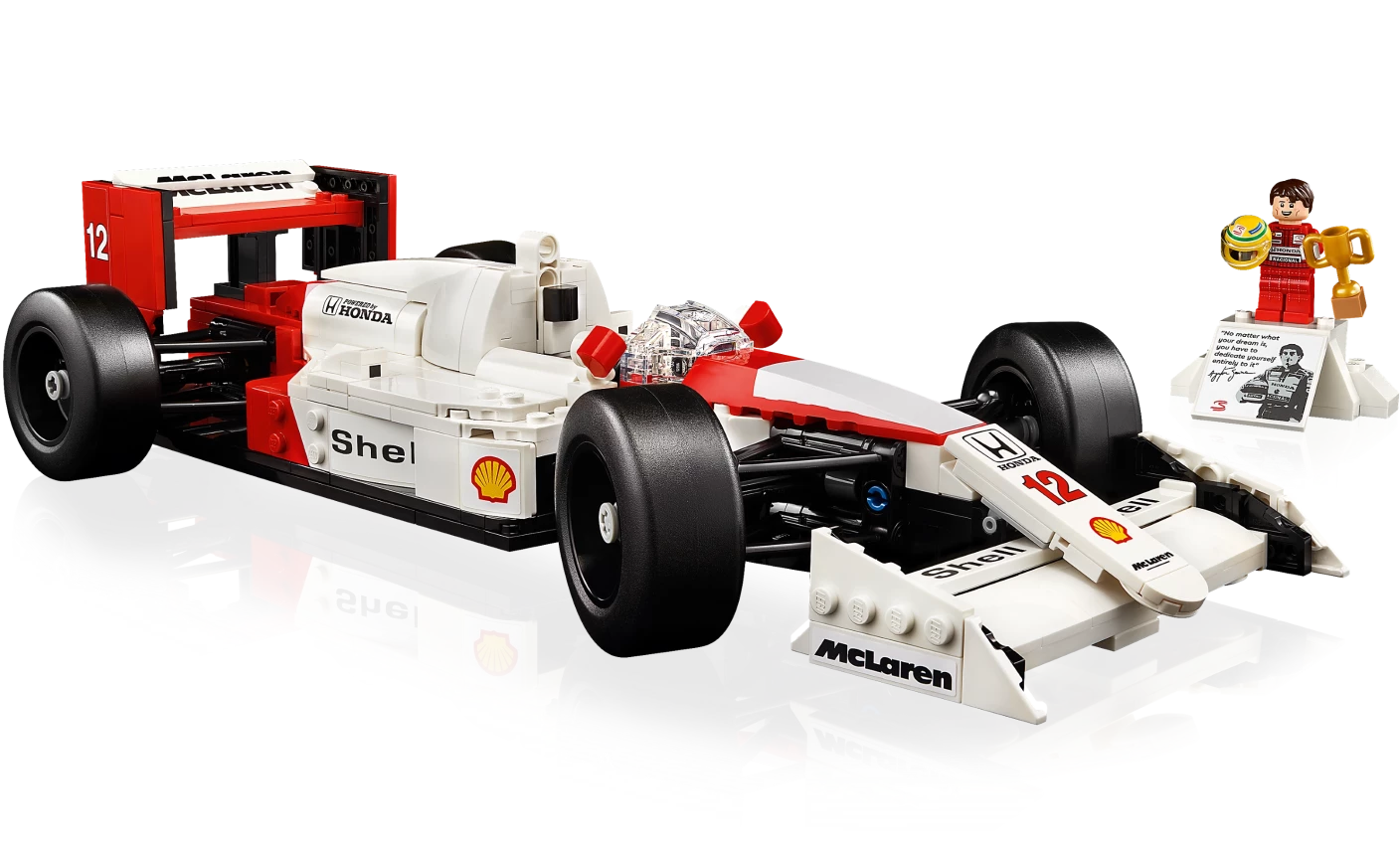 McLaren MP4/4 en Ayrton Senna
