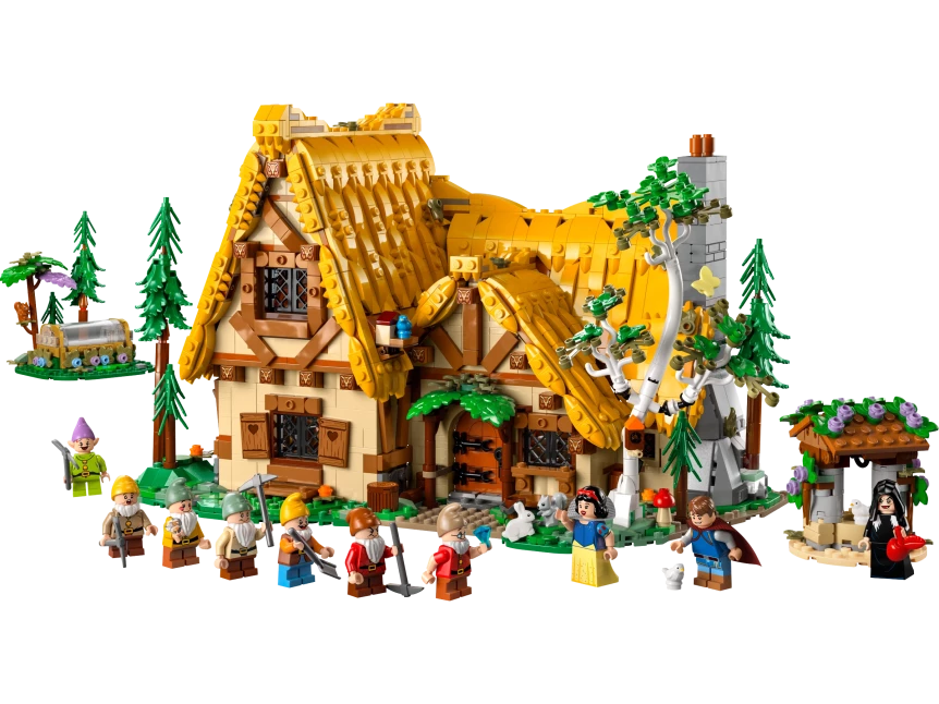 Huisje van Sneeuwwitje en de zeven dwergen