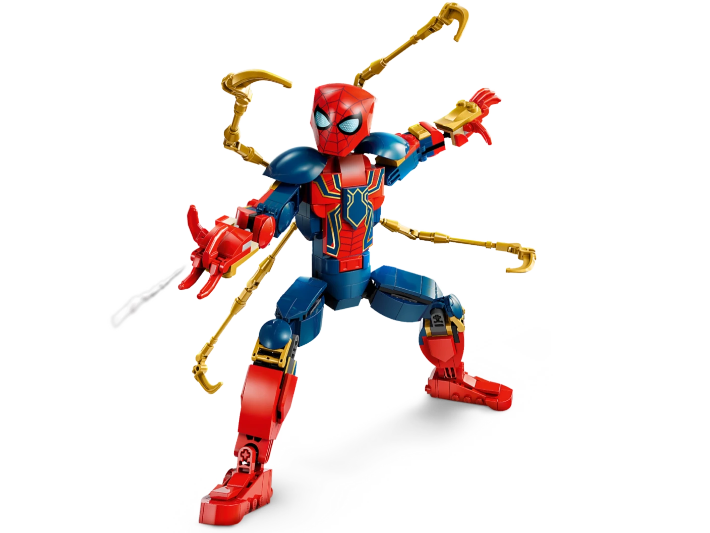 Iron Spider-Man bouwfiguur