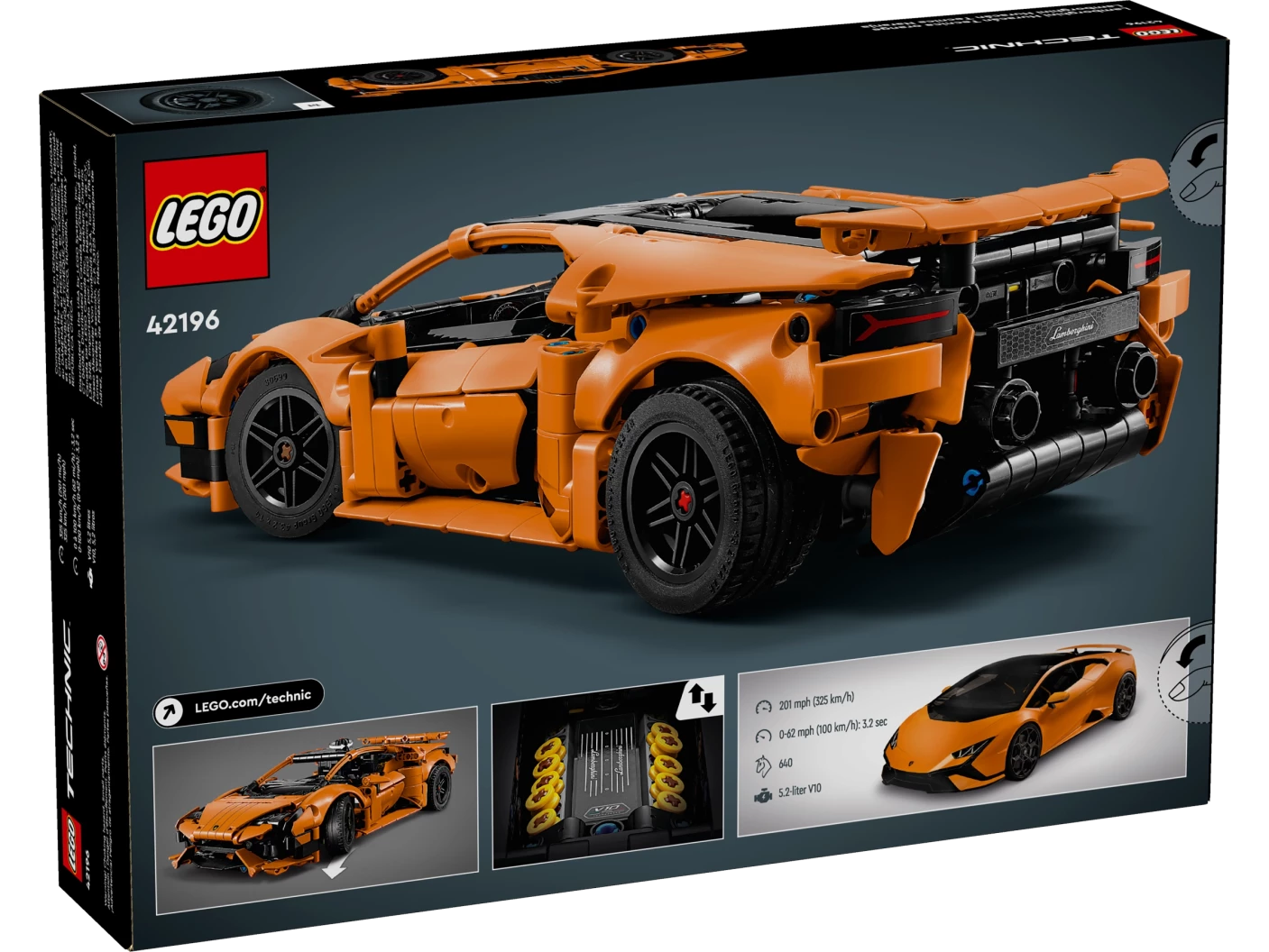 Lamborghini Huracán Tecnica – oranje