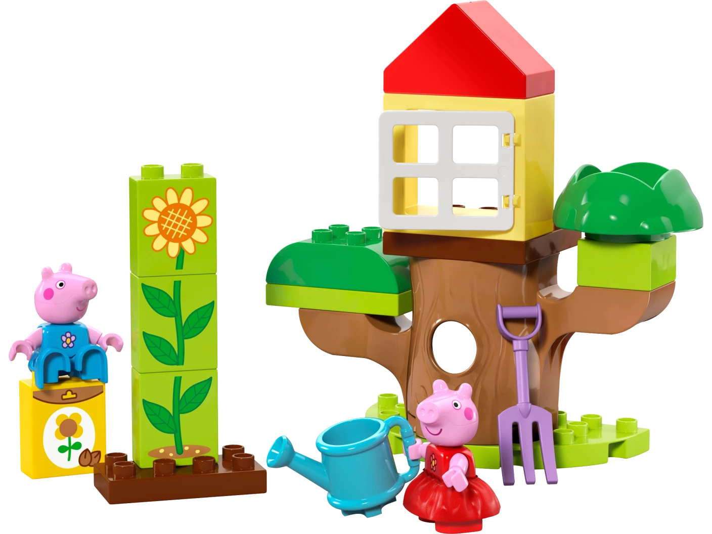 Peppa Big tuin en boomhut