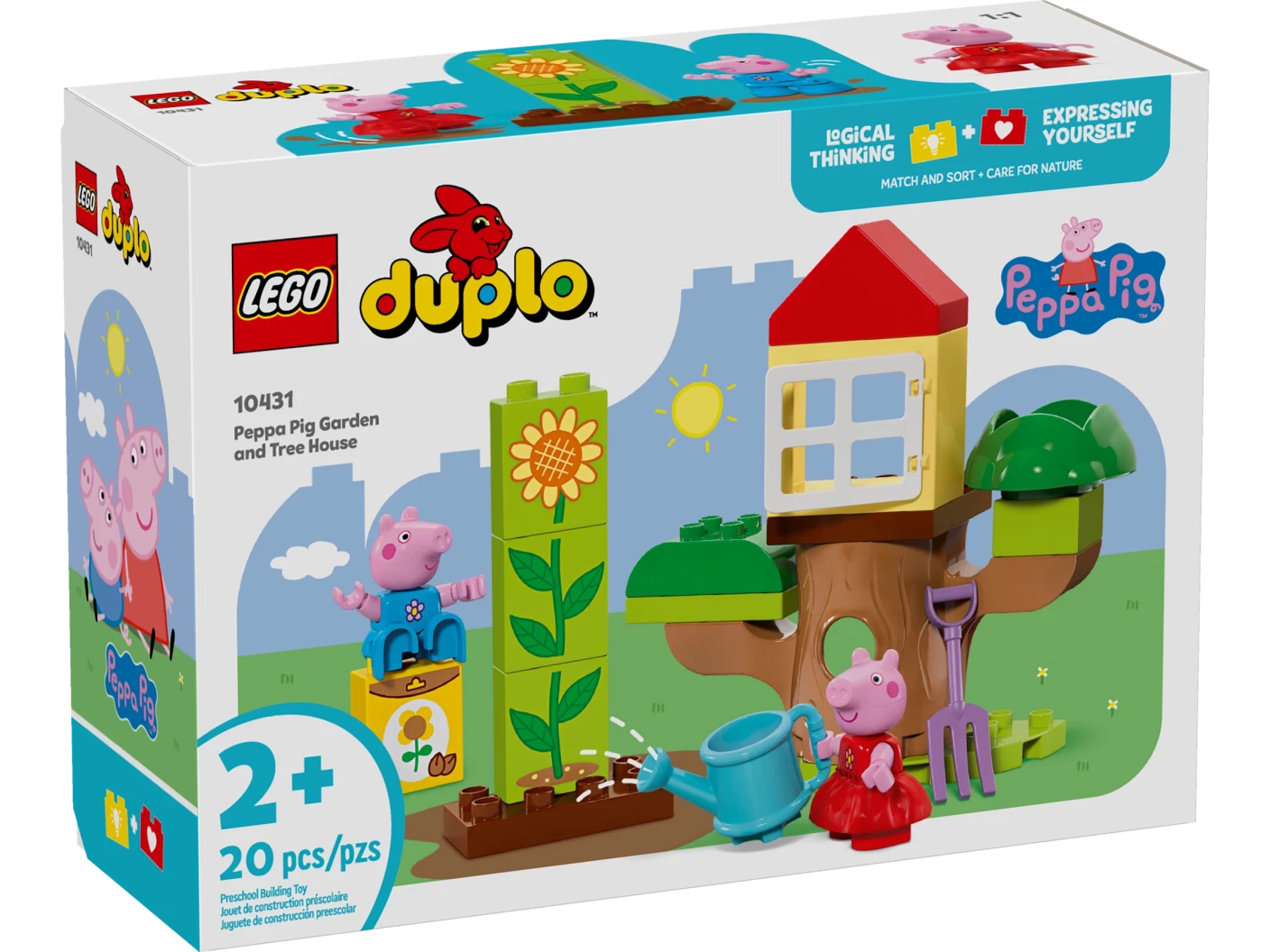 Peppa Big tuin en boomhut