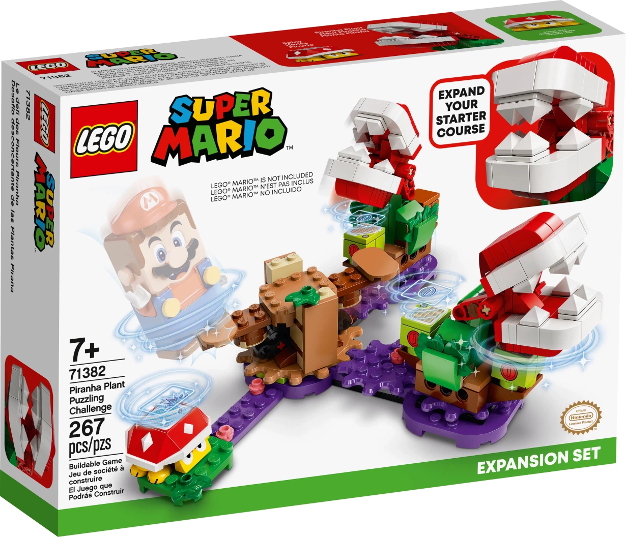 Uitbreidingsset: Piranha Plant-puzzeluitdaging