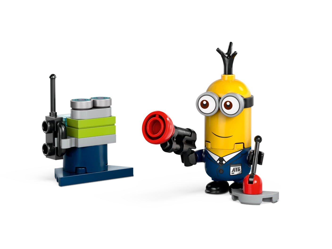 Minions en bananenauto