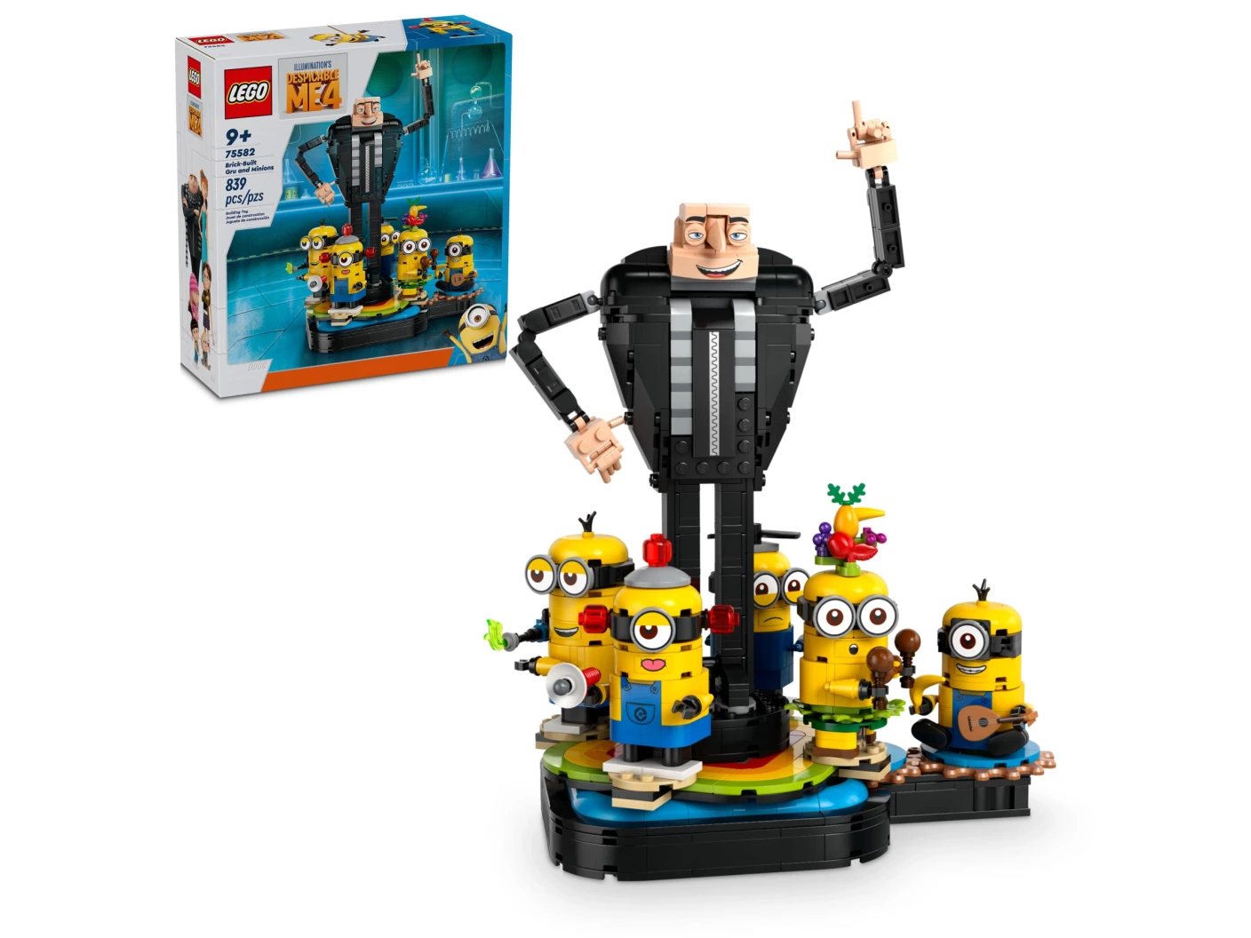 Bouwbare Gru en Minions