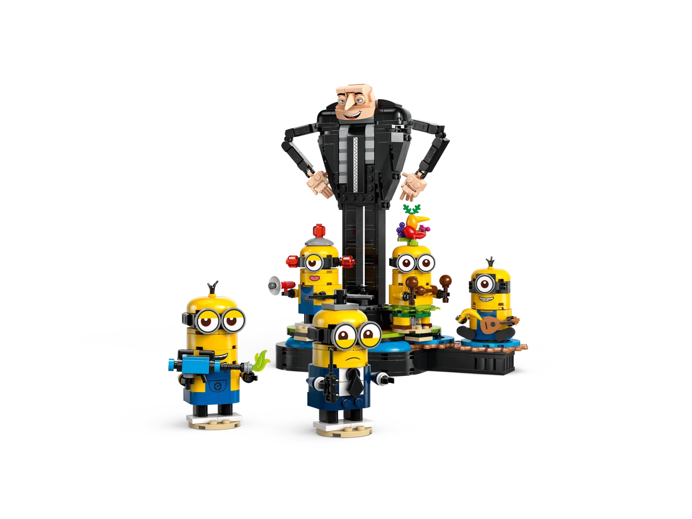 Bouwbare Gru en Minions