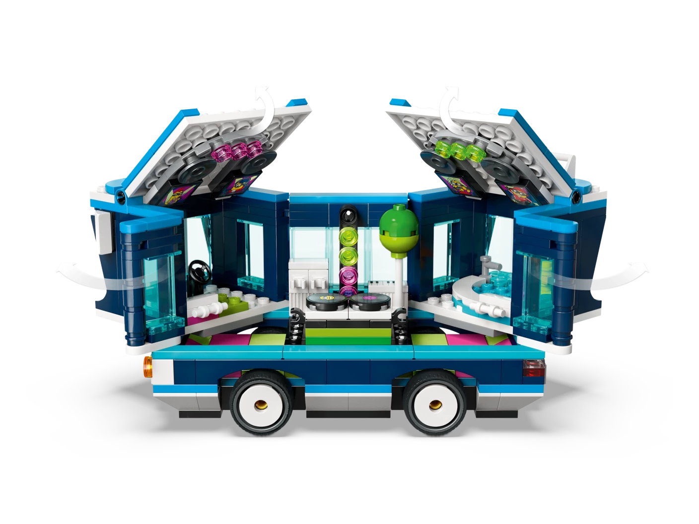 Muzikale feestbus van de Minions