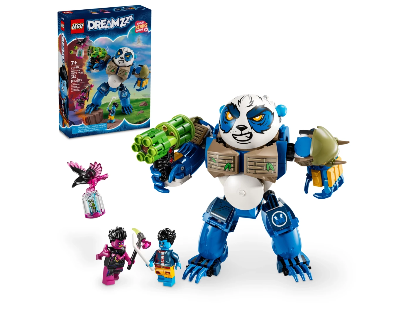 Logan de machtige panda