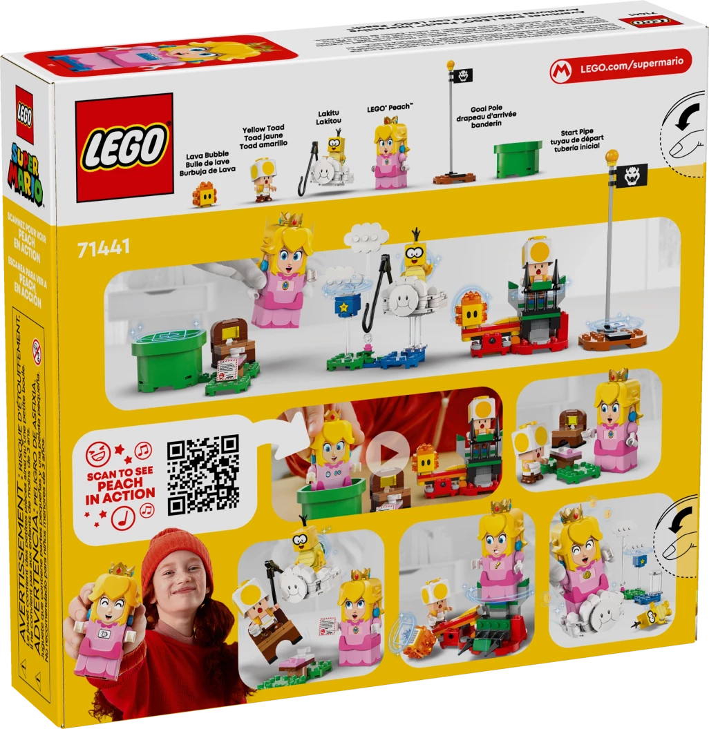 Avonturen met interactieve LEGO® Peach™