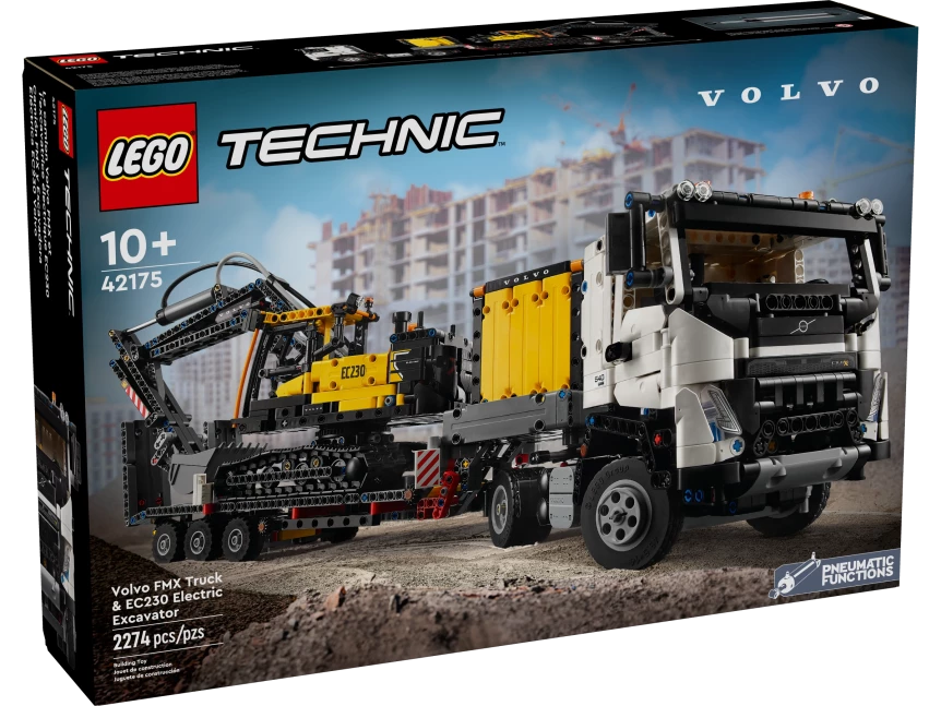 Volvo FMX truck & EC230 elektrische graafmachine