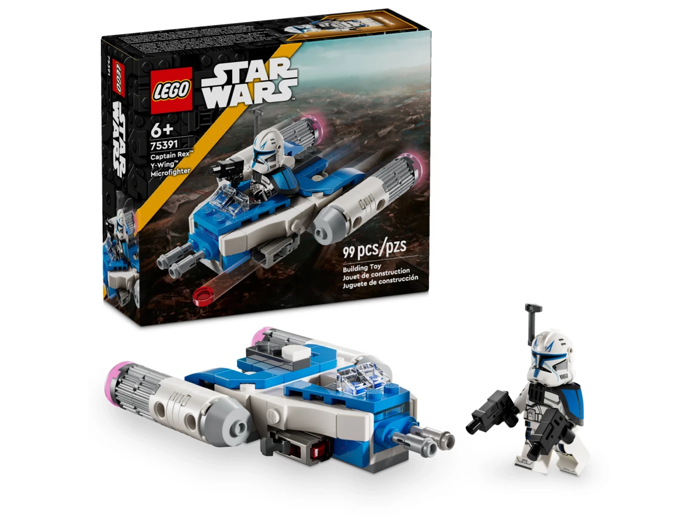 Captain Rex™ Y-wing™ microfighter