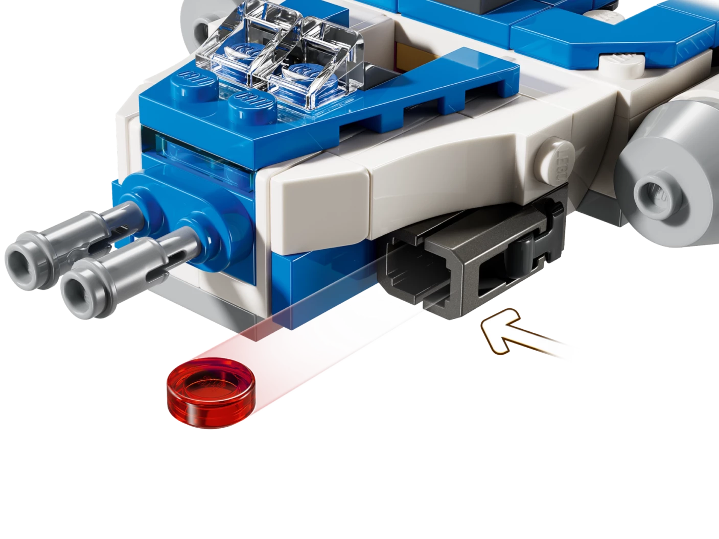 Captain Rex™ Y-wing™ microfighter