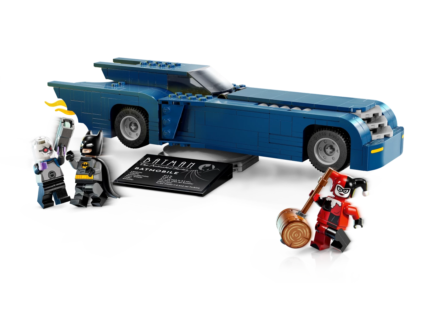 Batman™ met de Batmobile™ vs. Harley Quinn™ en Mr. Freeze™