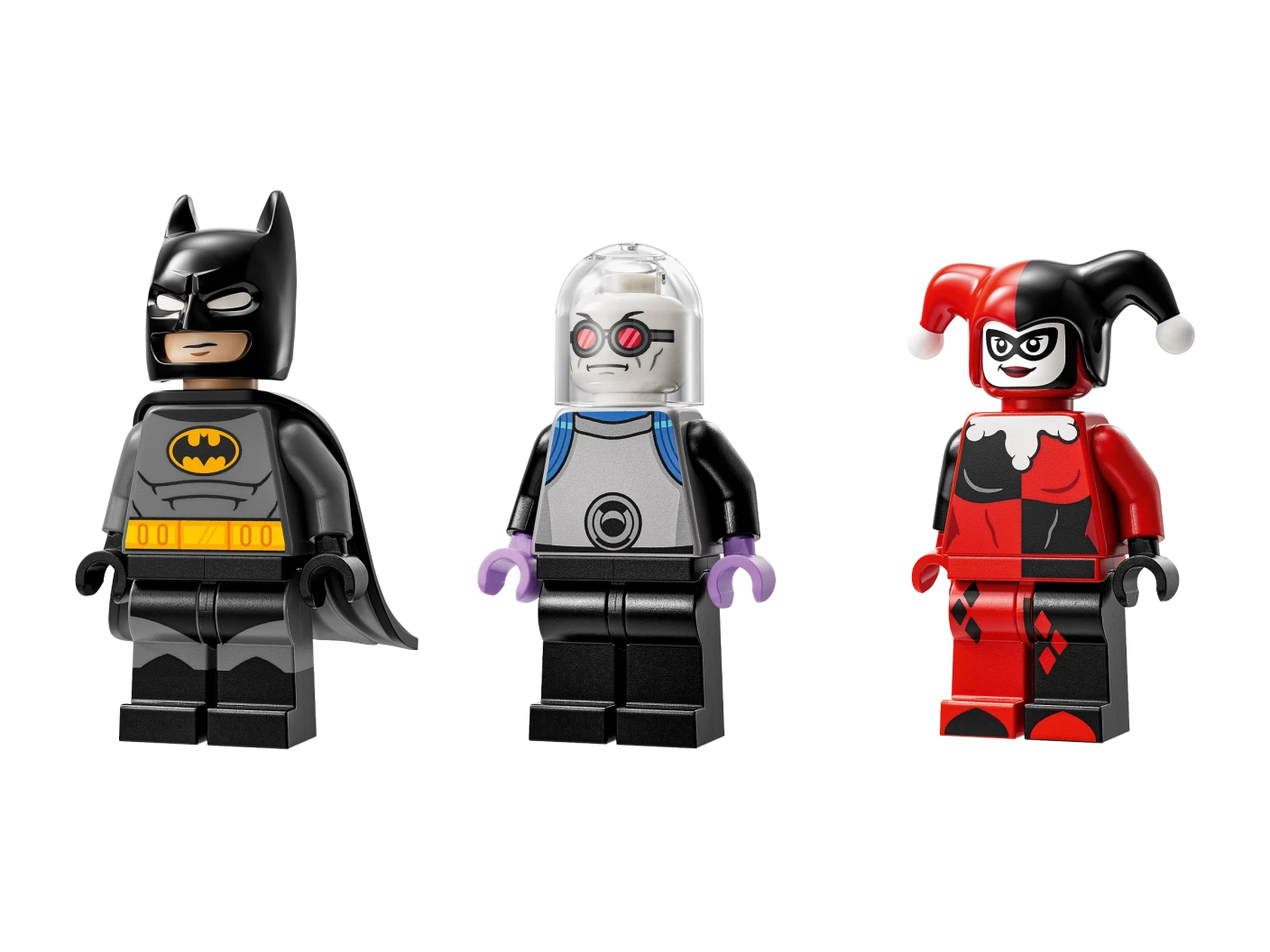 Batman™ met de Batmobile™ vs. Harley Quinn™ en Mr. Freeze™