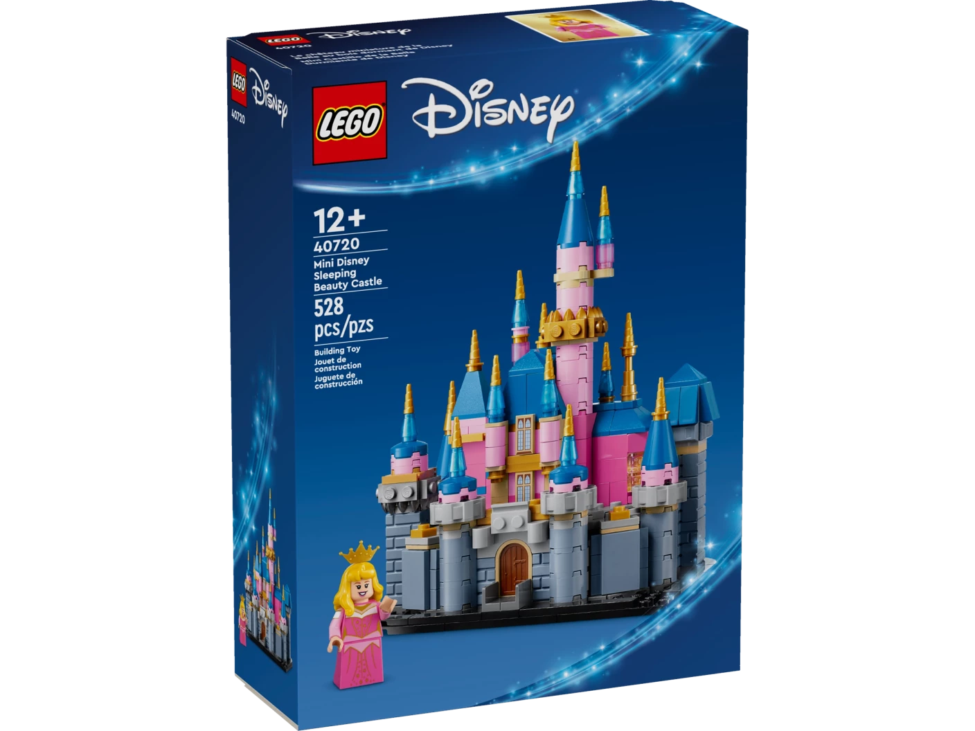 Mini Disney kasteel van Doornroosje
