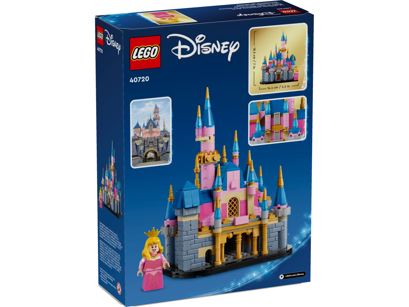 Mini Disney kasteel van Doornroosje