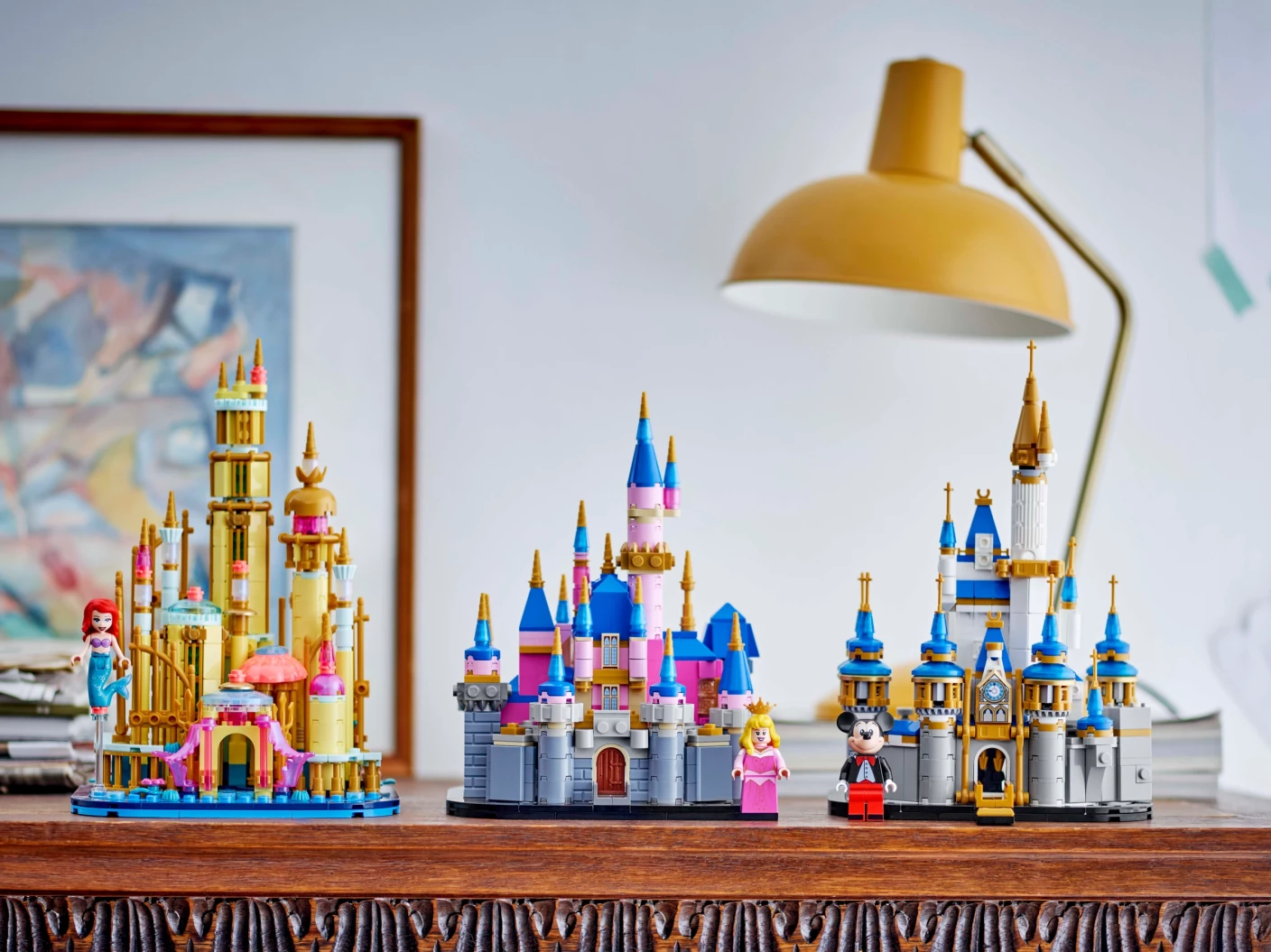 Mini Disney kasteel van Doornroosje