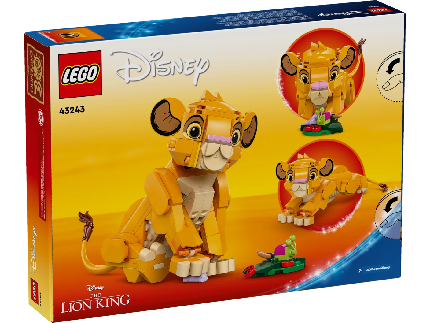 Simba de Leeuwenkoning als welp