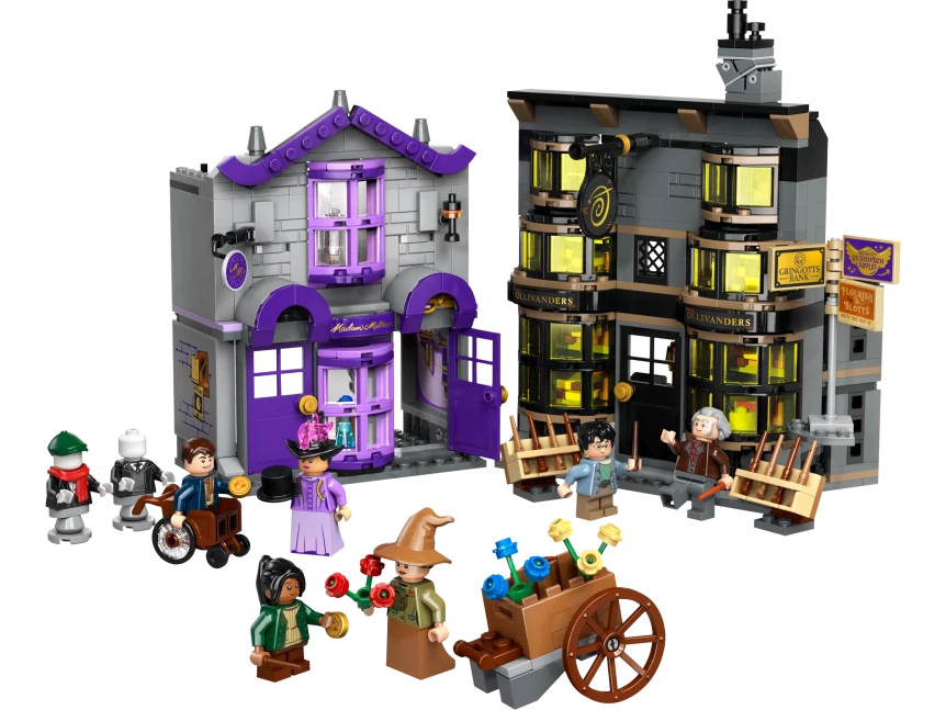 Olivanders & Madame Mallekins gewaden