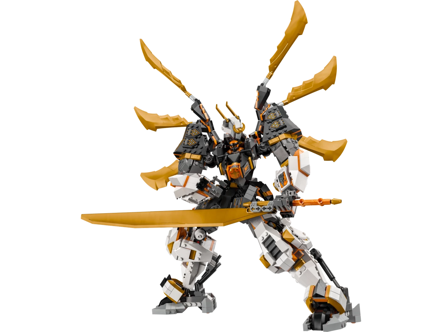 Cole's reusachtige drakenmecha