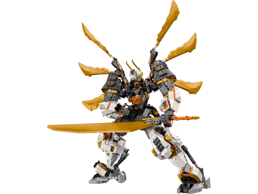 Cole's reusachtige drakenmecha