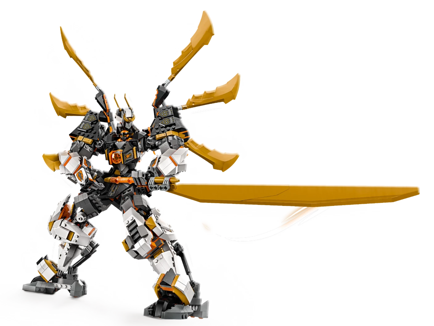 Cole's reusachtige drakenmecha
