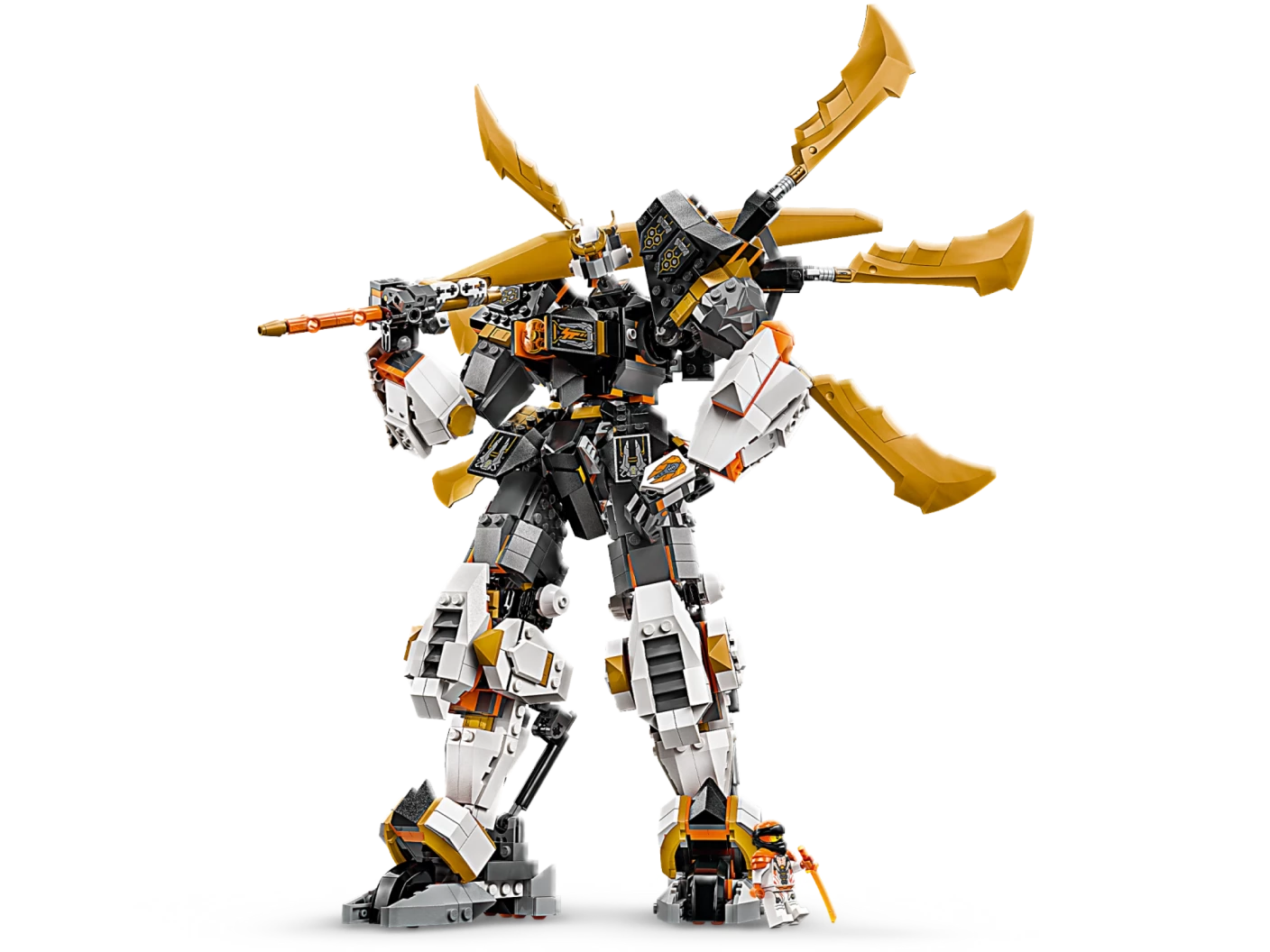 Cole's reusachtige drakenmecha