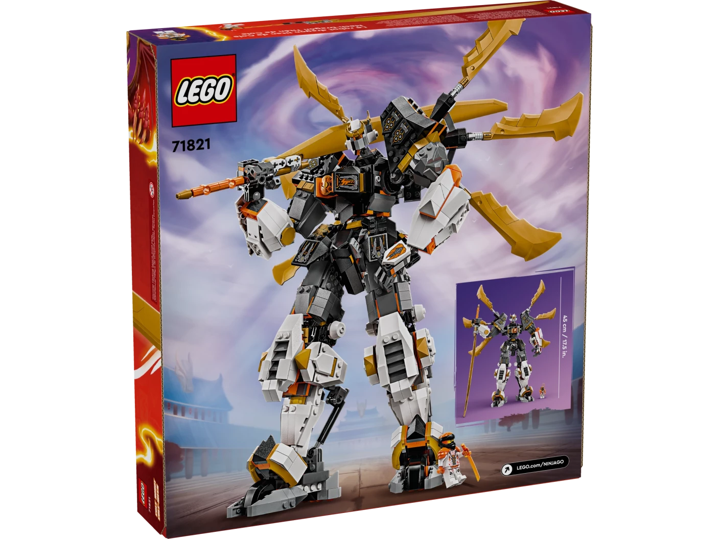 Cole's reusachtige drakenmecha